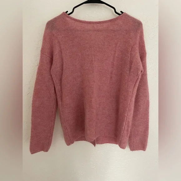 Sezane Pink Cardigan - Picture 2 of 2